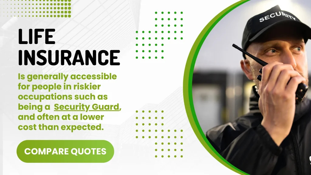 life insurance for security guards